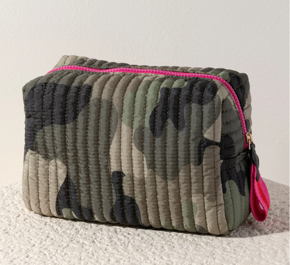 Ezra Camo Pouches - Bella Boutique