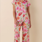Clementina Voile Capri Pajamas - Bella Boutique