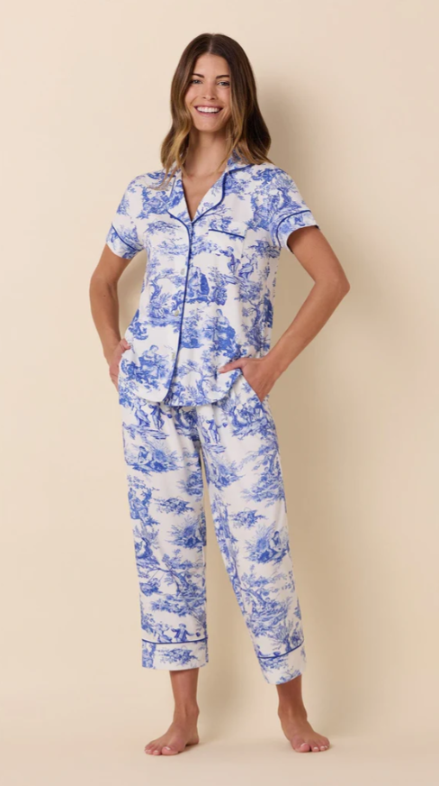 Idle Hours Pima Knit Capri - Bella Boutique
