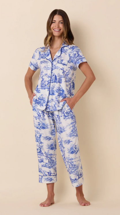 Idle Hours Pima Knit Capri - Bella Boutique