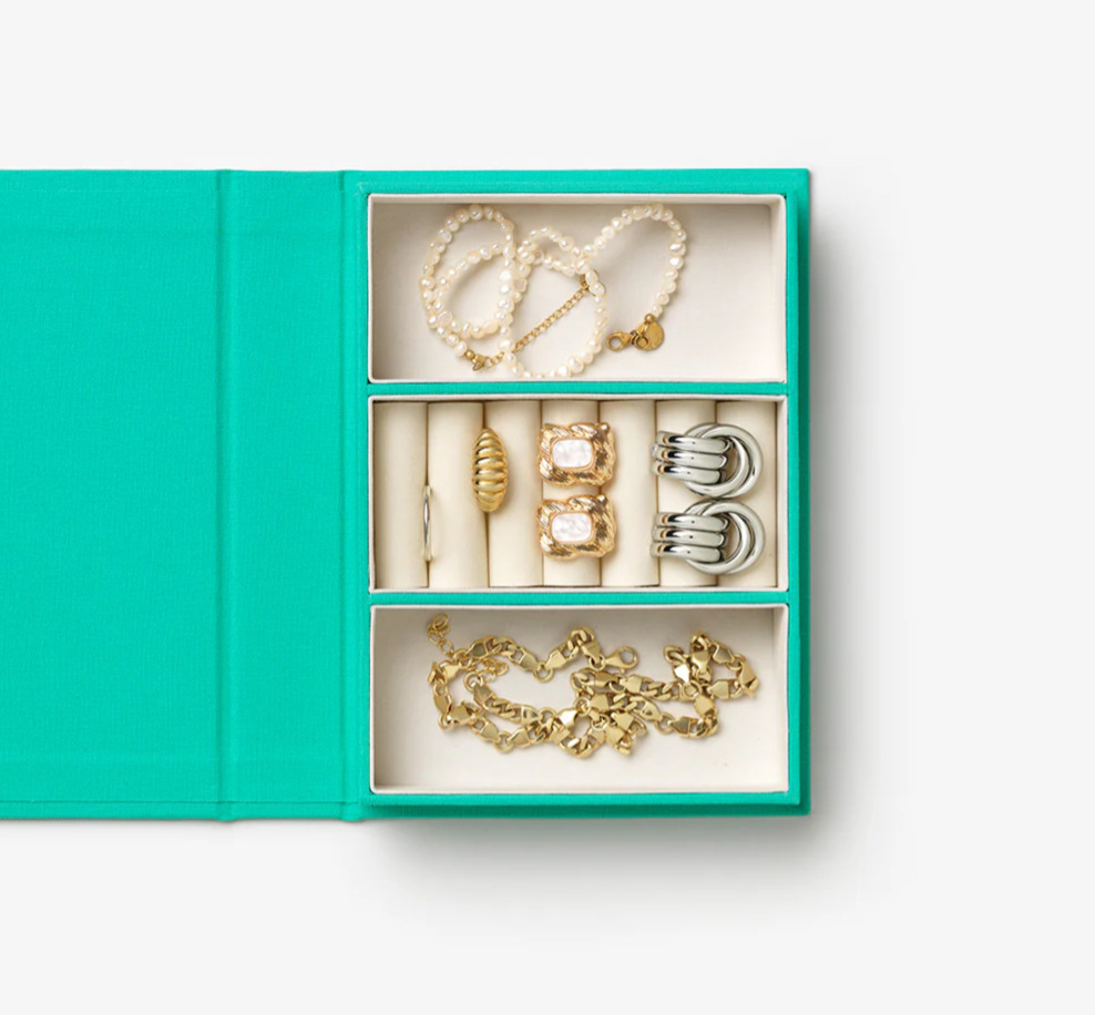 Jewelry Box Turqouise a Girls Best Small - Bella Boutique