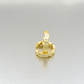 Gold-Tone Huggie Earrings with Sparkling Cubic Zirconia - Bella Boutique
