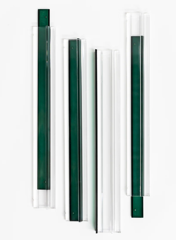 Bam Bird Lucite Racks with Choice Of Pusher Color