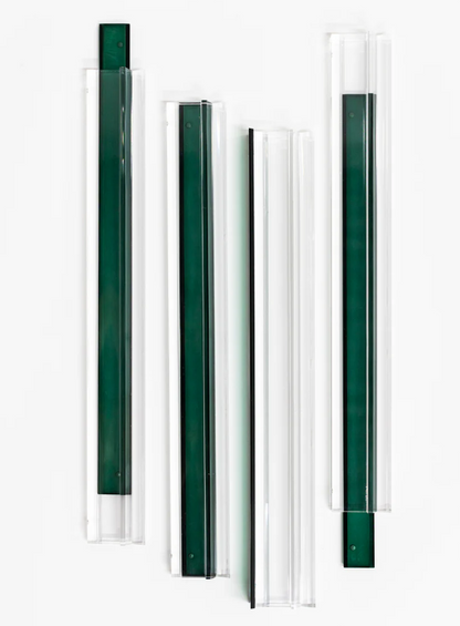 Bam Bird Lucite Racks with Choice Of Pusher Color