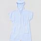 Weezie Adult Cover Up Blue White Stripe