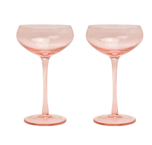 The Lou Coupe Glass Set of Two