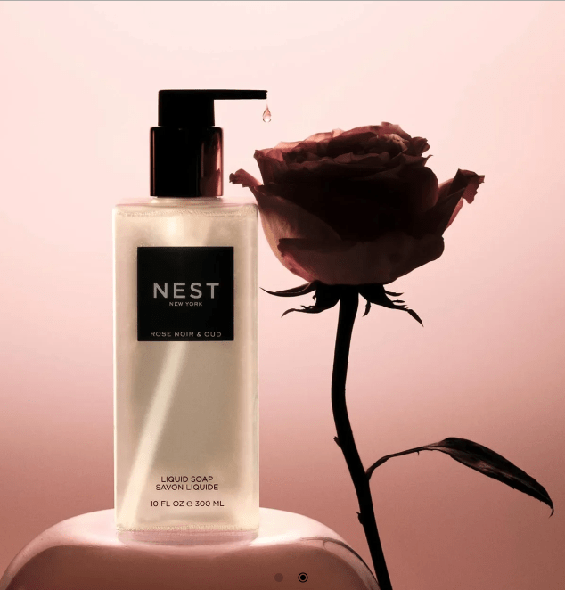 Rose Noir & Oud Liquid Hand Soap - 10 fl. oz. - Bella Boutique