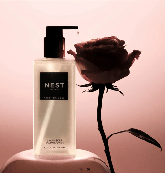 Rose Noir & Oud Liquid Hand Soap - 10 fl. oz. - Bella Boutique