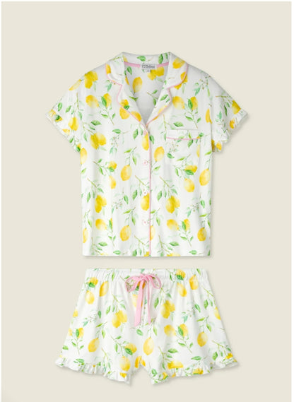 PJ Salvage Lemon Zest Short Set