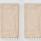 Weezie Stitched Edge Powder Bath Towels - Bella Boutique