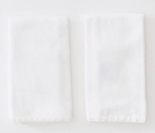 Weezie Stitched Edge Powder Bath Towels - Bella Boutique