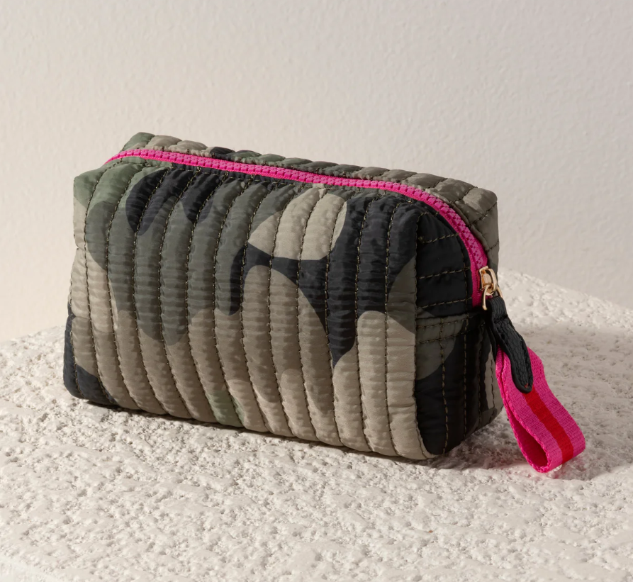 Ezra Camo Pouches - Bella Boutique