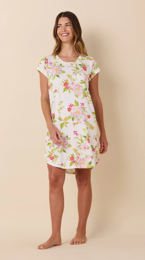Florentina Knit Sleep Shirt - Bella Boutique