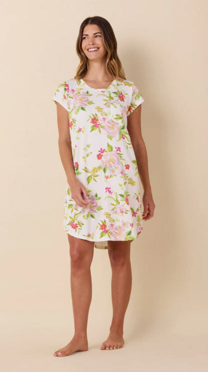 Florentina Knit Sleep Shirt - Bella Boutique