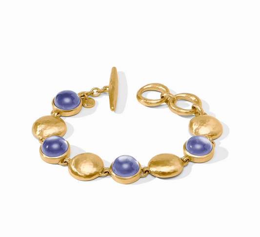 Solara Stone Bracelet Iridescent Tanzanite Blue