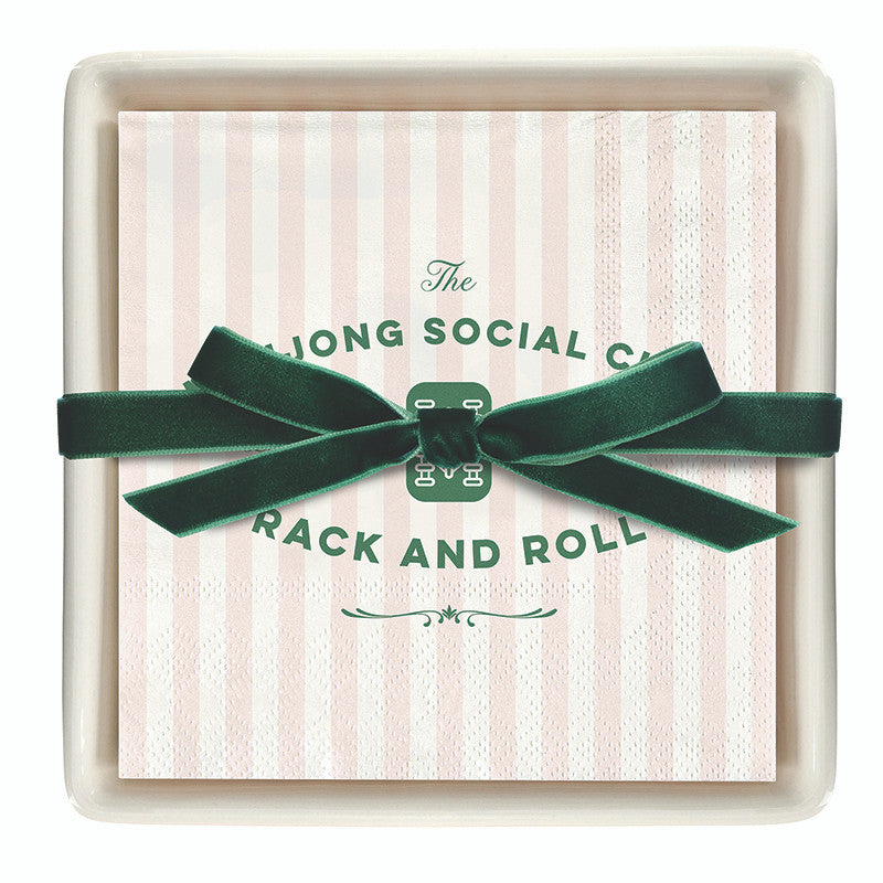 Napkin Tray Plus Napkins - Bella Boutique
