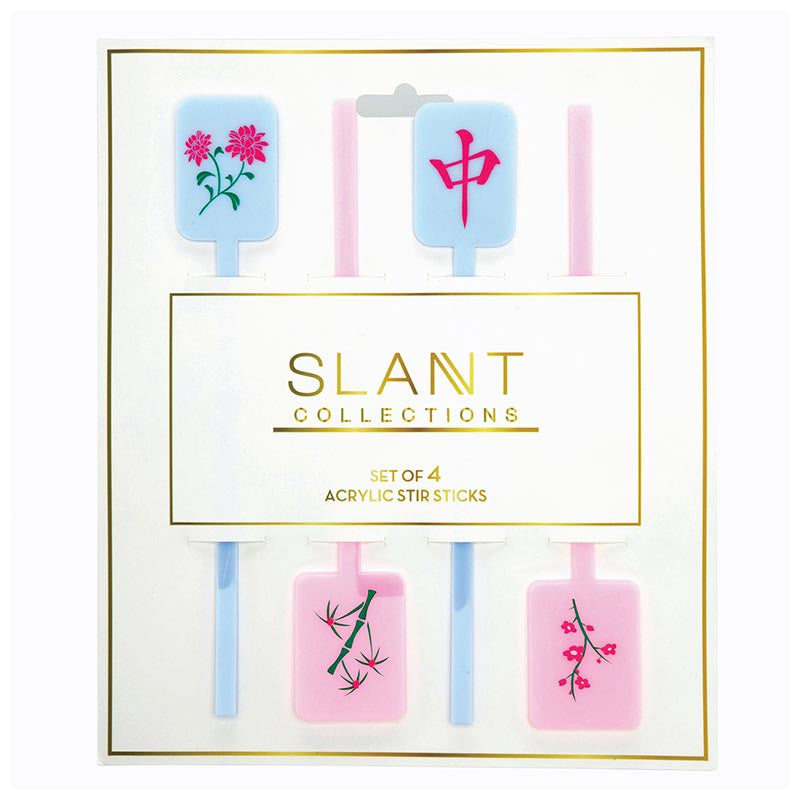 Acrylic Stir Sticks Mahjong - Bella Boutique