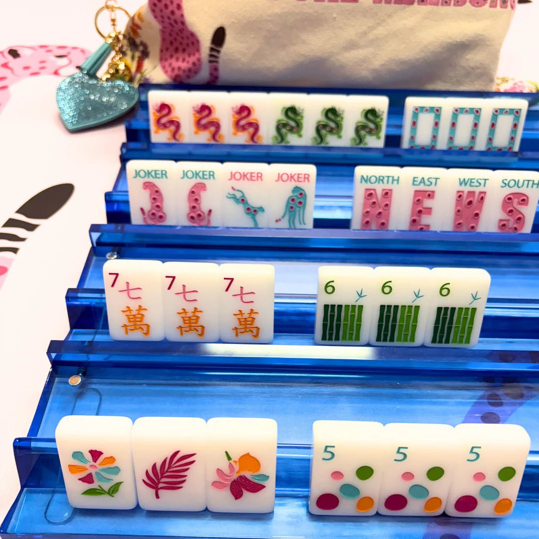 Springtime Safari Bespoke Mahjong Tiles - Bella Boutique