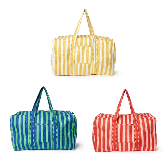 Striped Weekender - Bella Boutique