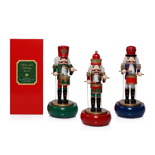 Nutracker Melody Music Box Round Base