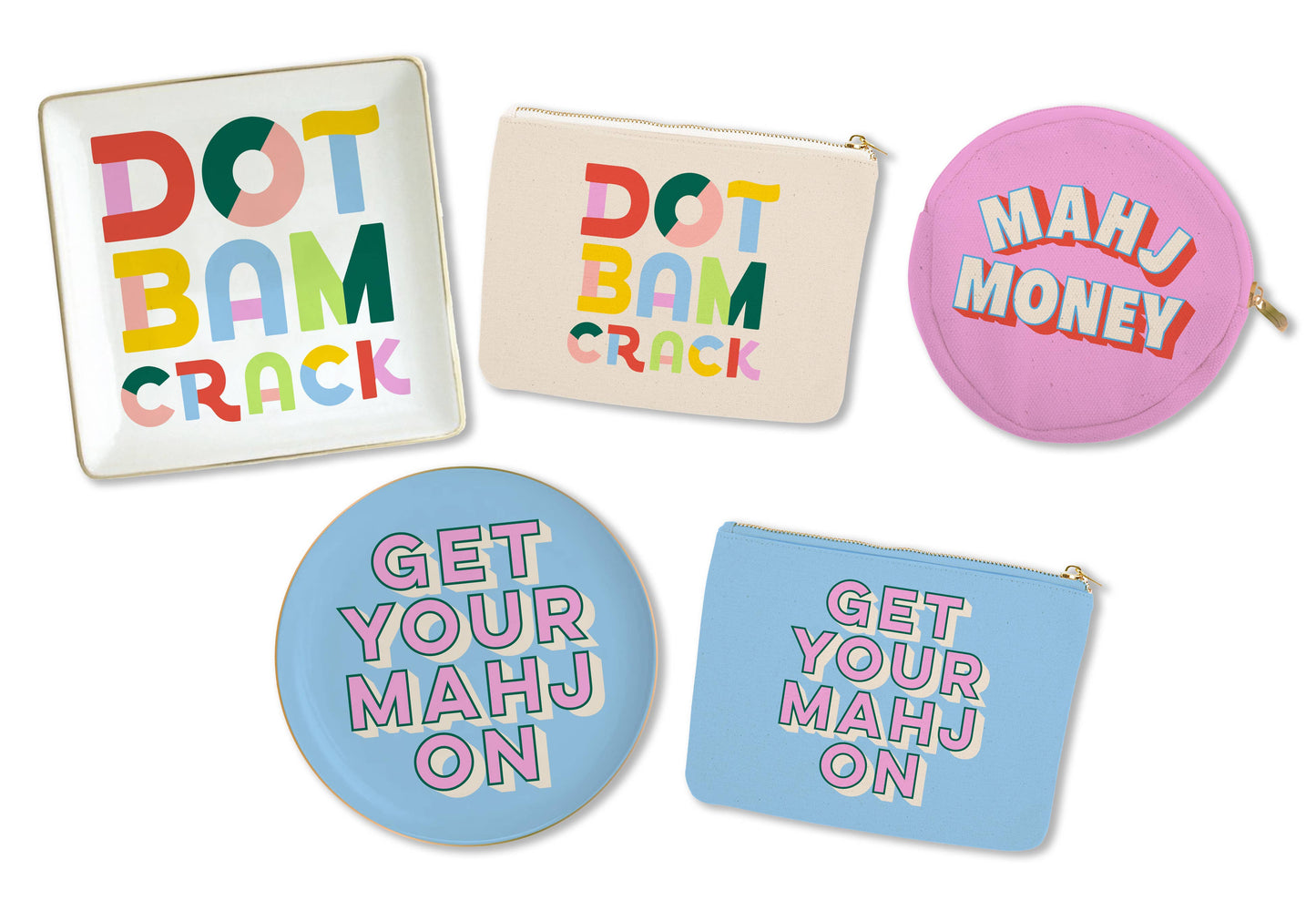 Mahjong Cocktail Funny Napkins | Dot Bam Crack - 20ct - Bella Boutique