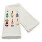 Towel - Six Champagne Bottles - Bella Boutique
