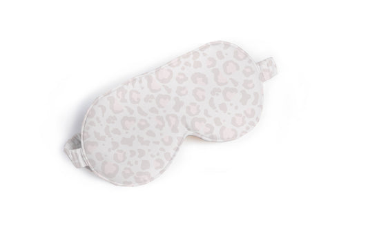 Satin Sleep Mask - Leopard - Bella Boutique