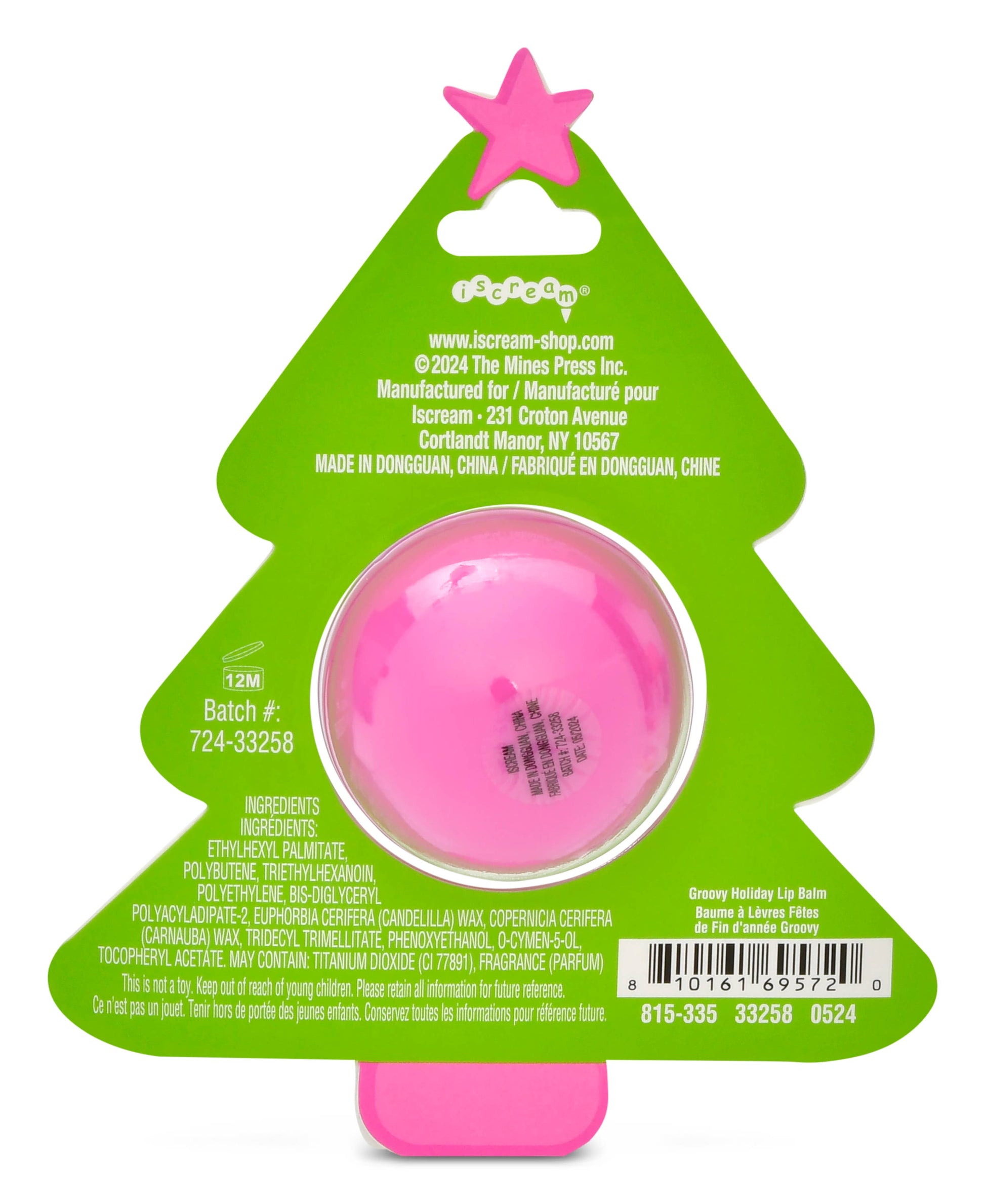 Groovy Holiday Lip Balm - Bella Boutique