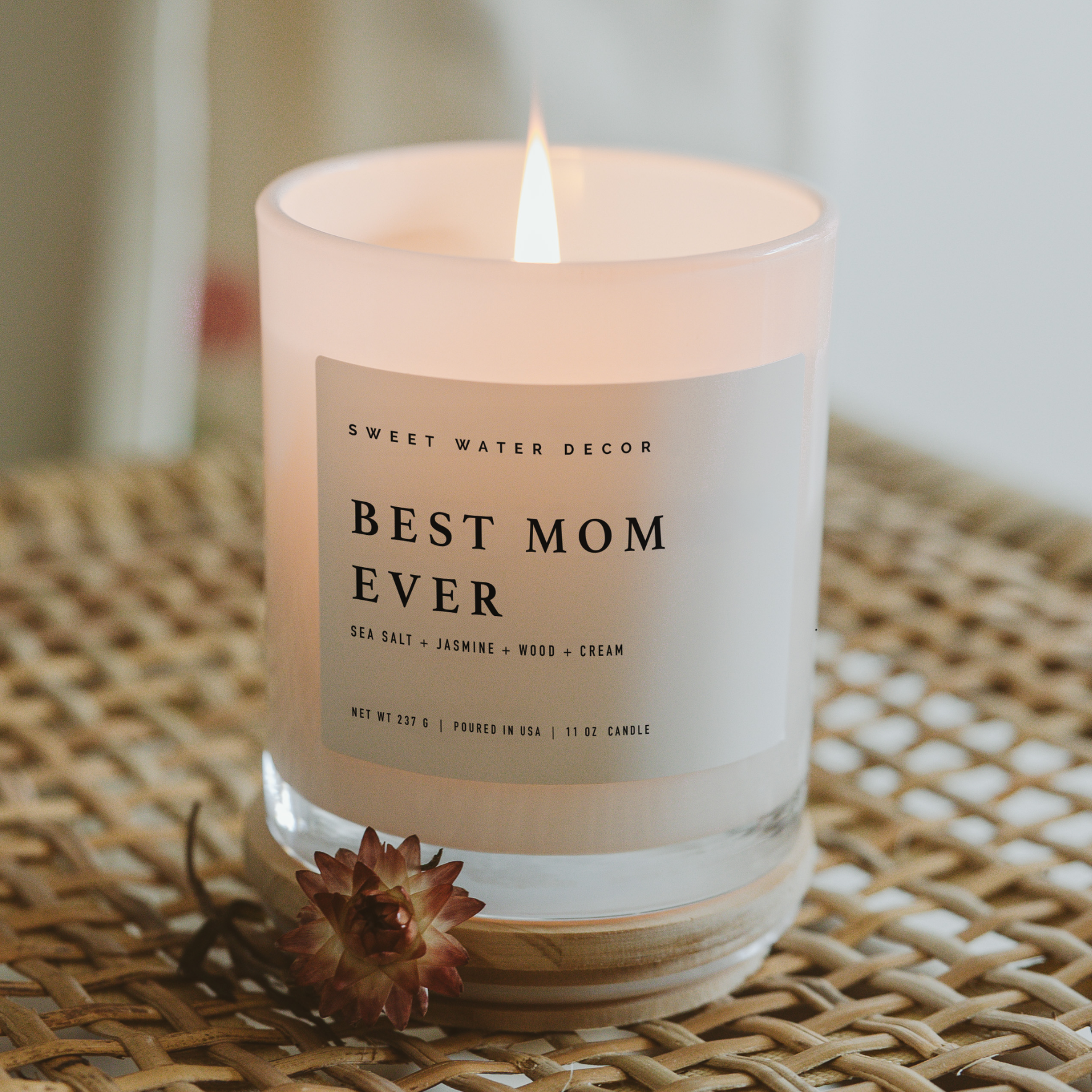 Best Mom Ever! 11 oz Soy Candle - Home Decor & Gifts - Bella Boutique