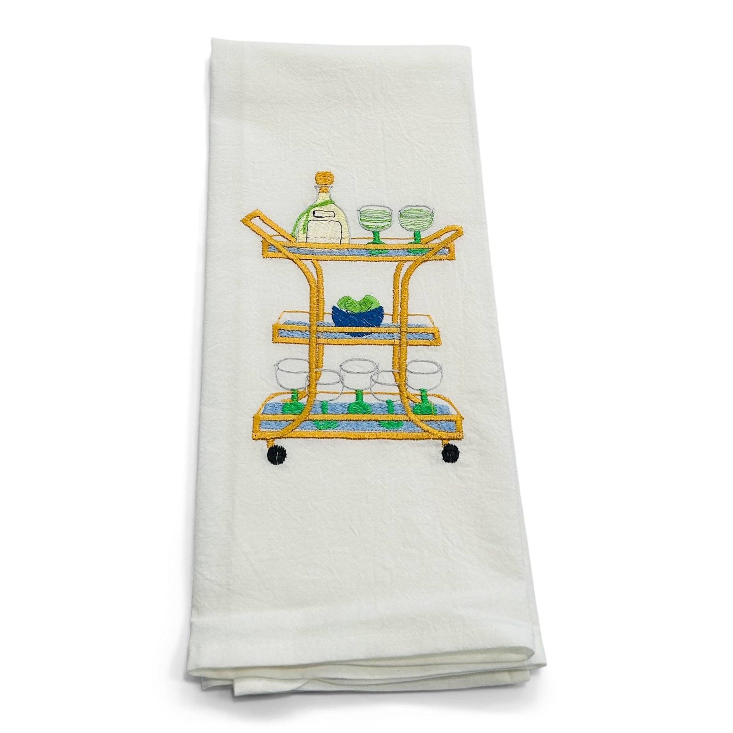 Towel - Margarita Bar Cart - Bella Boutique