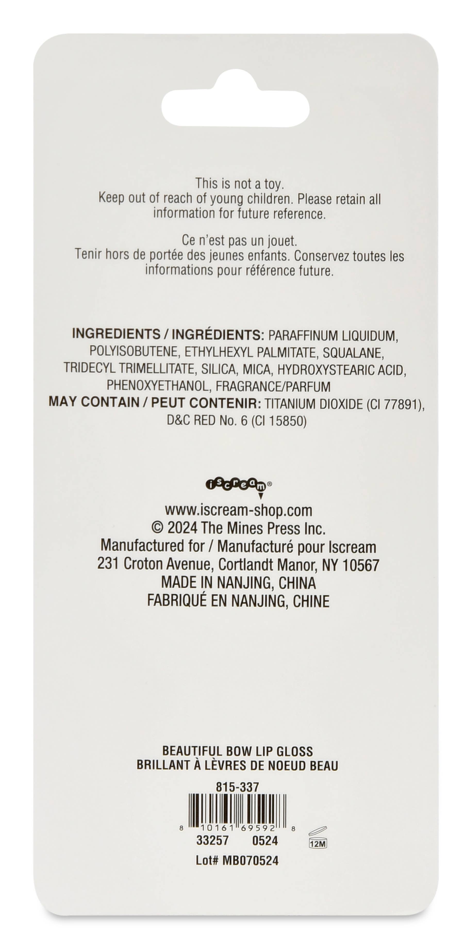 BEAUTIFUL BOWS LIP GLOSS - Bella Boutique