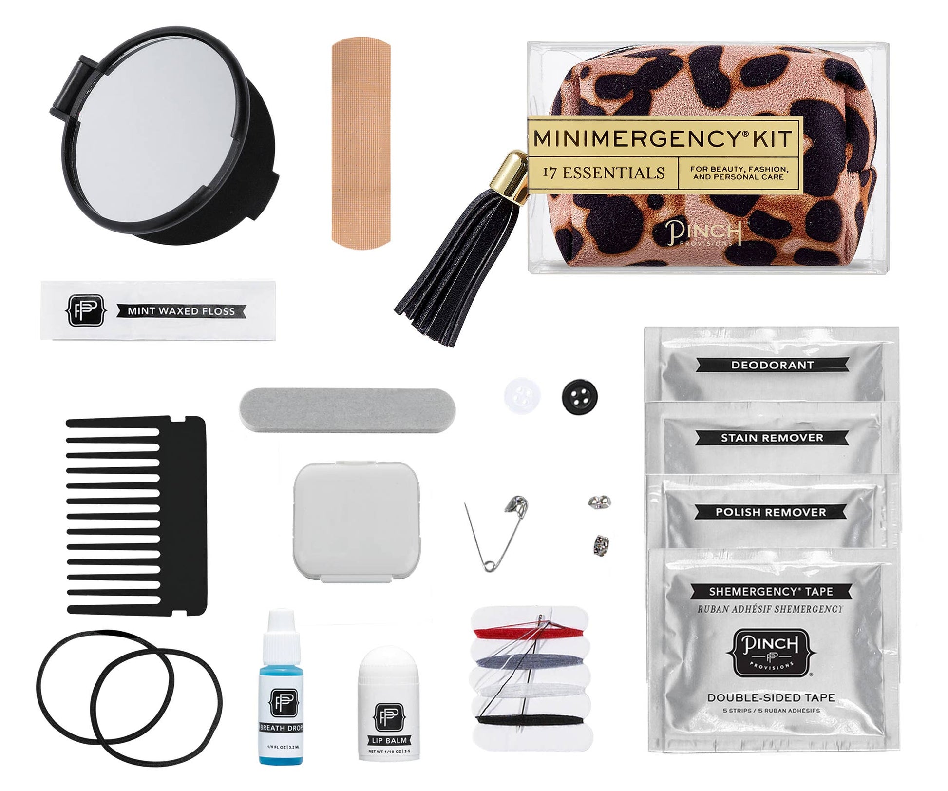 Blush Leopard Minimergency Kit - Bella Boutique