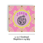 Mahjong Psychedelic Joker 24ct Cocktail Napkins (3ply)