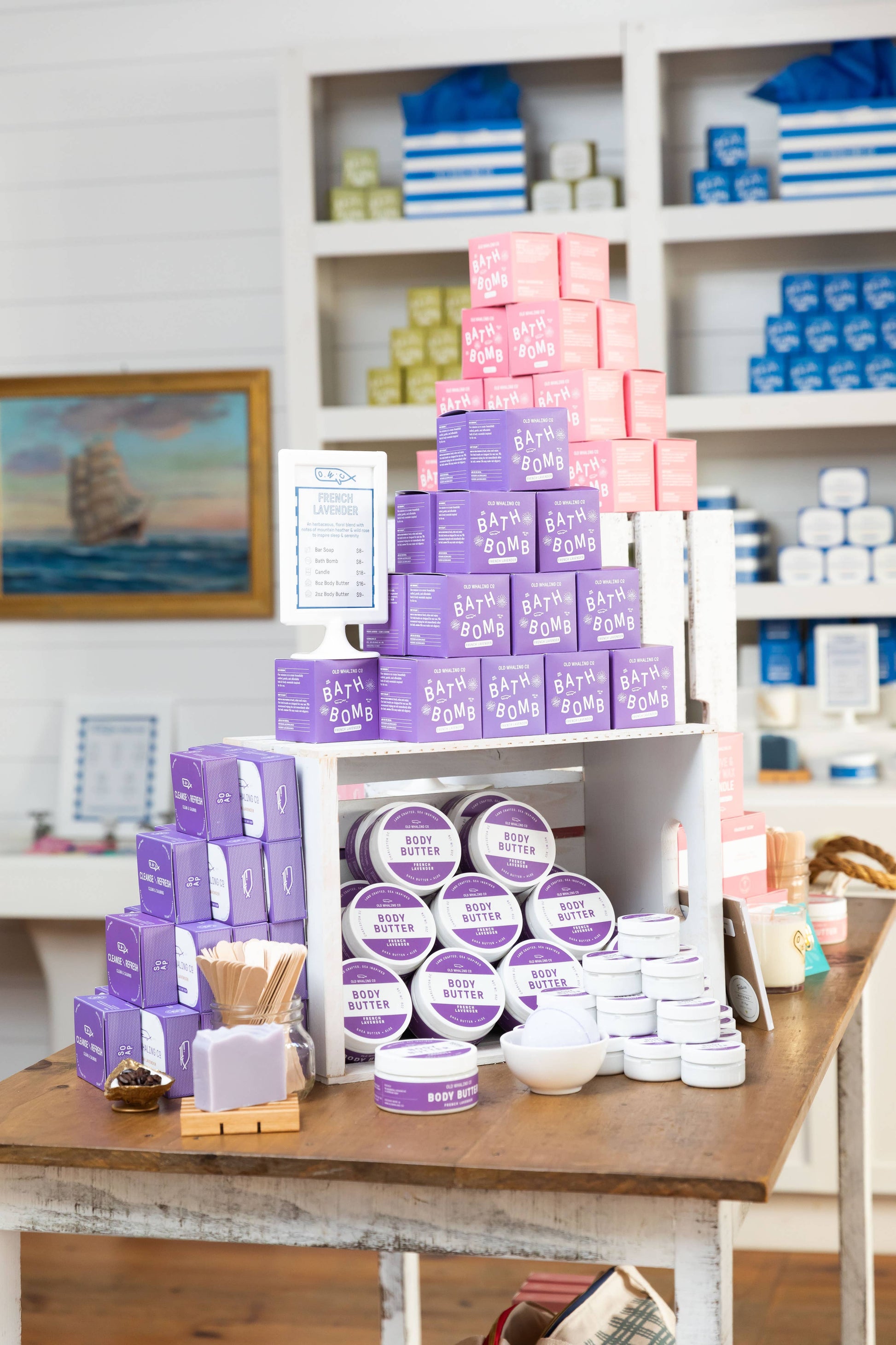 French Lavender Body Butter (8oz) - Bella Boutique