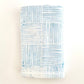 Table Throw - Striped, Uniform Blue - Bella Boutique