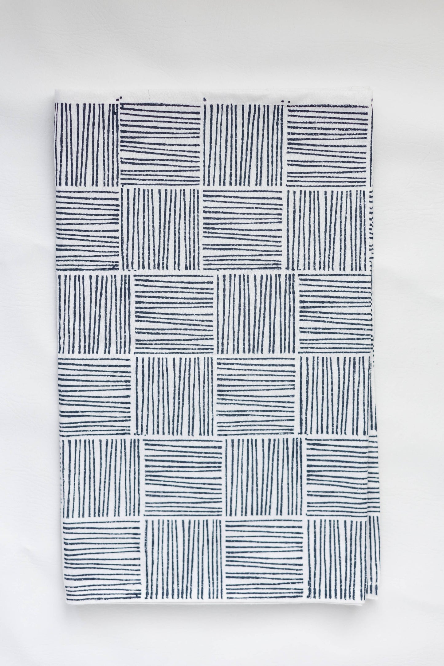 Table Throw - Striped, Midnight - Bella Boutique
