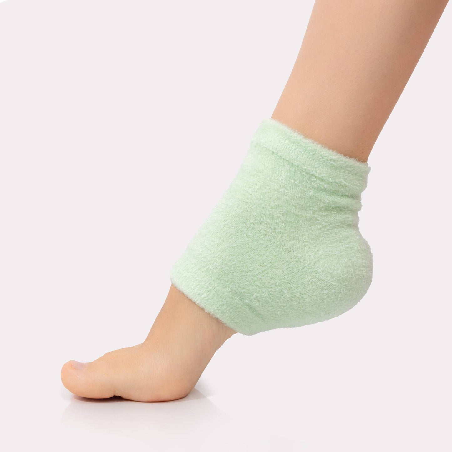 Moisturizing Heel Socks Retail - Green - Bella Boutique