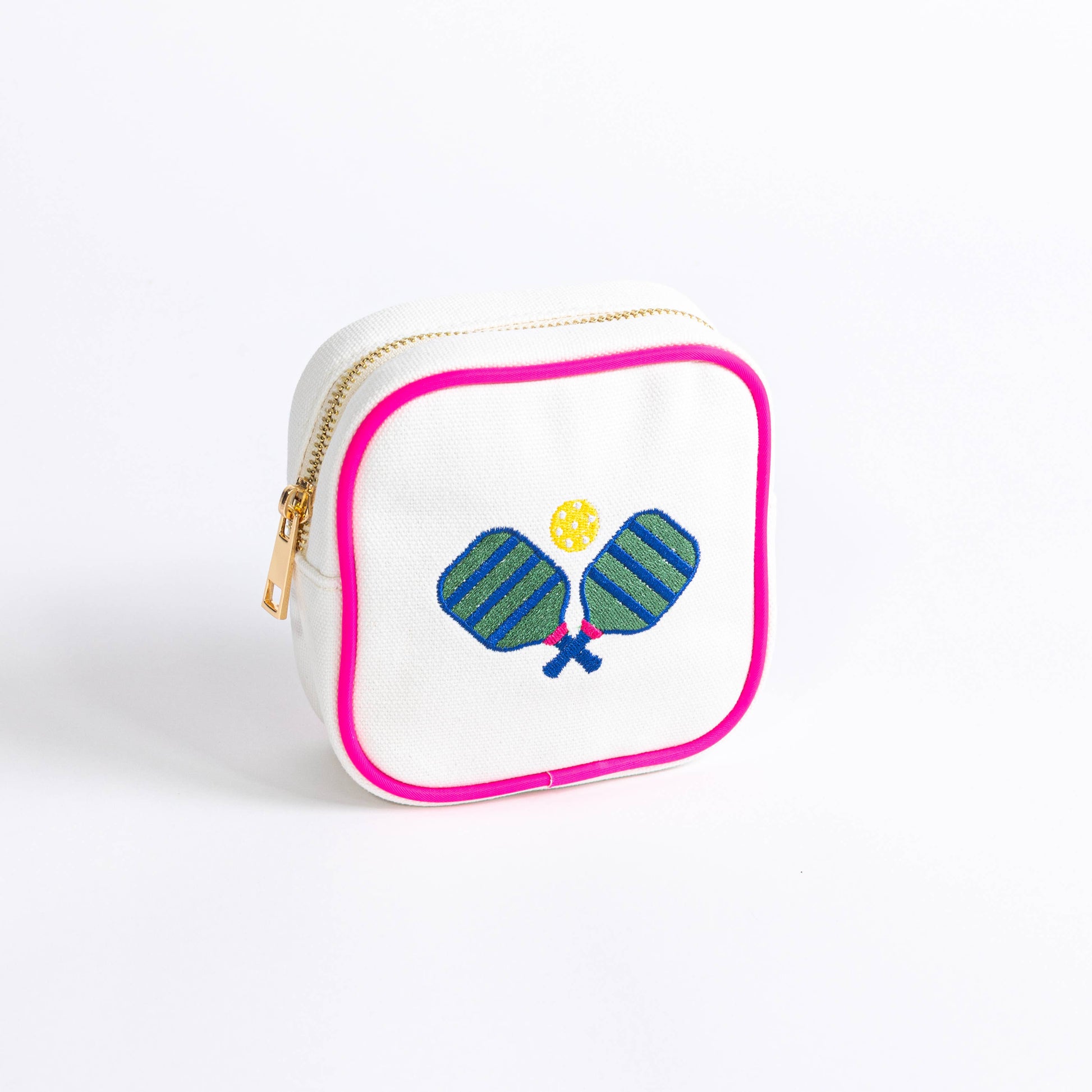 Small Pickleball Cosmetic Bag - Bella Boutique