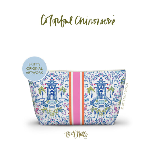 Britt Mills Mahjong Tile Pouch - Bella Boutique