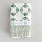 Table Throw - Honeybee - Uniform Blue & Sage - Bella Boutique