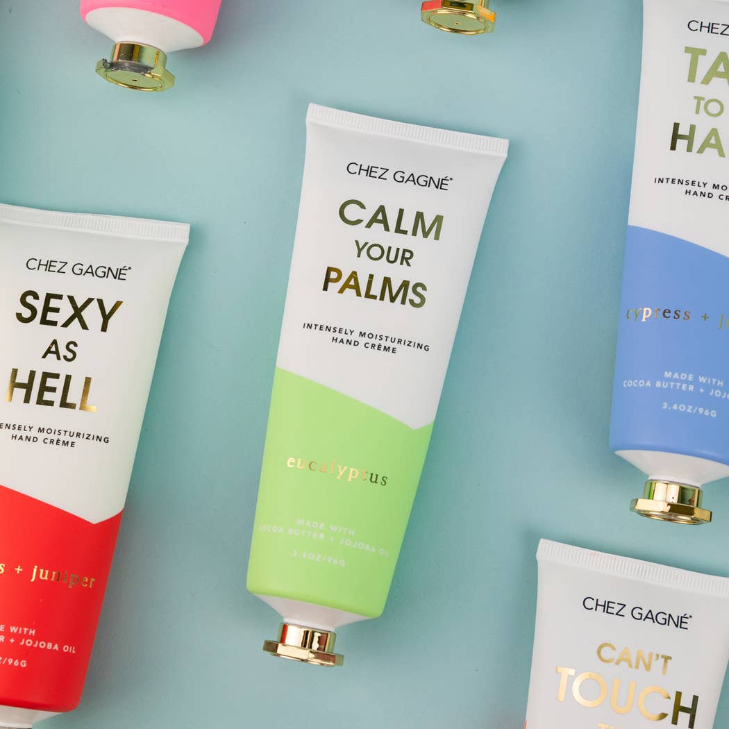 Calm Your Palms - Eucalyptus - Clean + Vegan Hand Crème - 3.4oz - Bella Boutique
