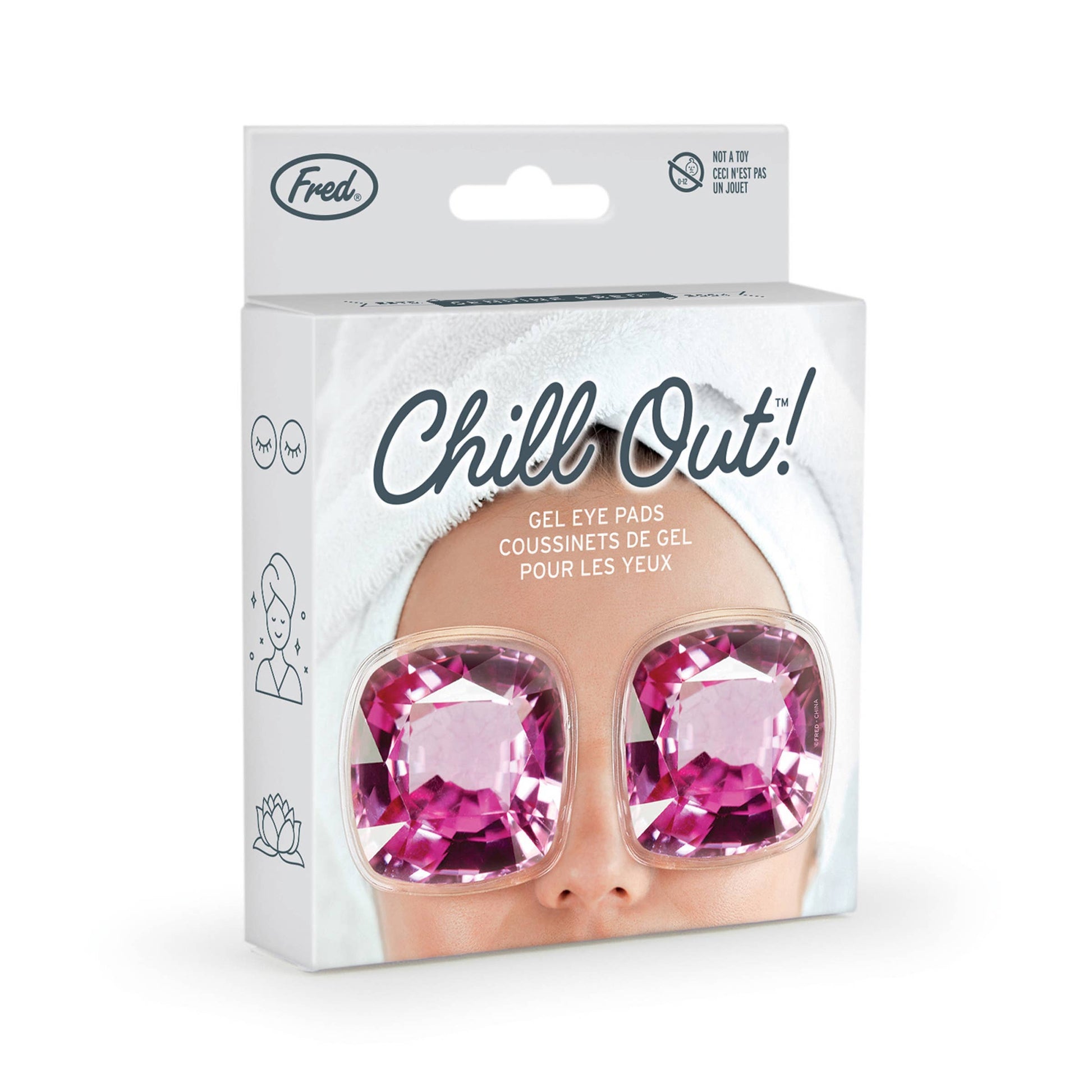 Chill Out - Eye Pads - Gemstones - Bella Boutique