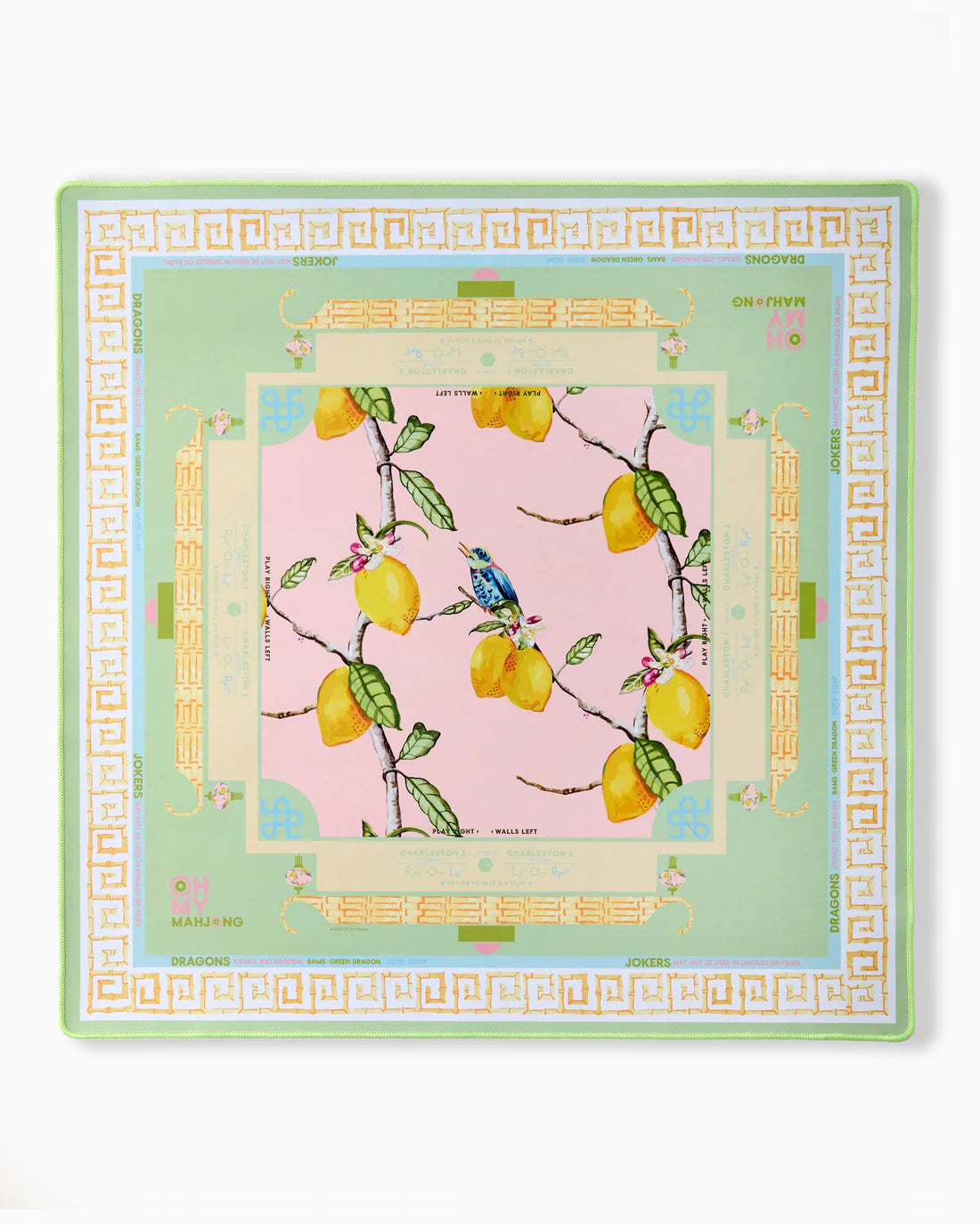 Citrus All My Mahjong Mat - Bella Boutique