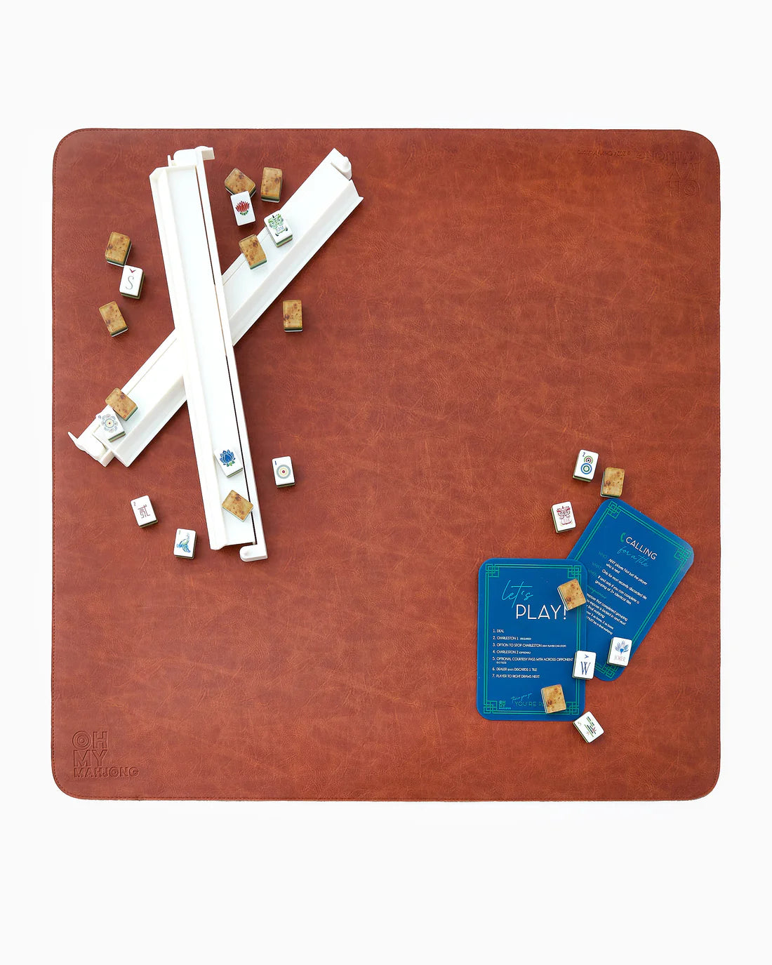 Cognac Mat Oh My Mahjong - Bella Boutique
