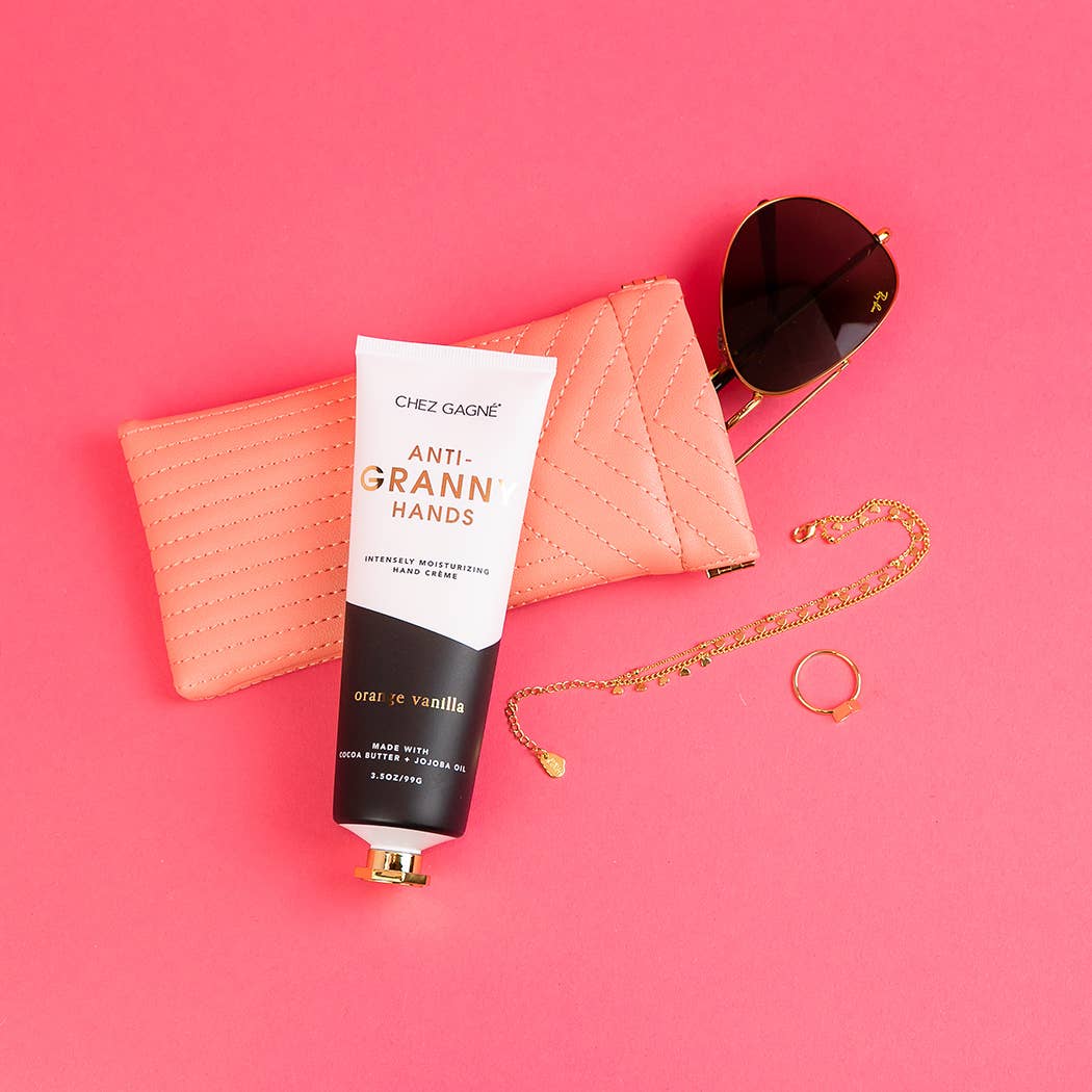 Anti-Granny Hands - Orange Vanilla - Clean + Vegan Hand Crème - 3.4oz - Bella Boutique