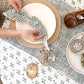 Table Throw (Ivory) - Dogwood - Sage - Bella Boutique