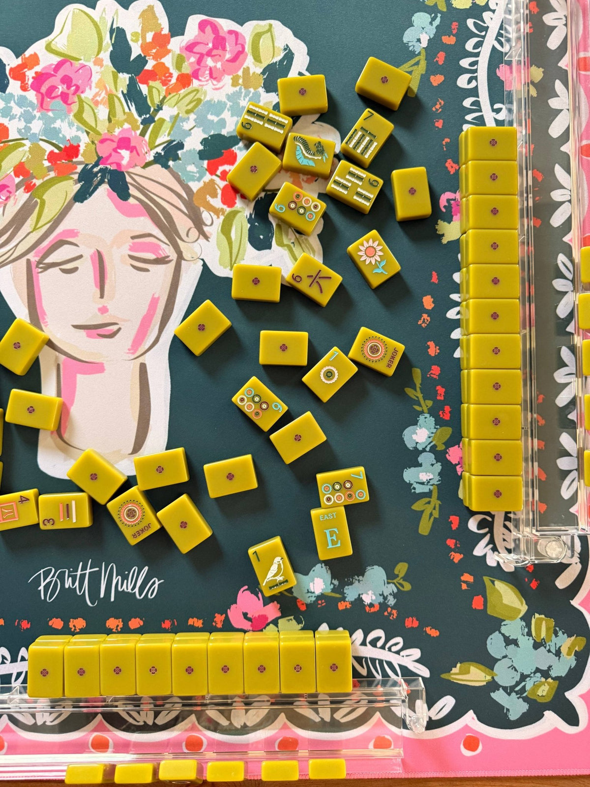 Reba Neoprene Mahjong Mat - Bella Boutique