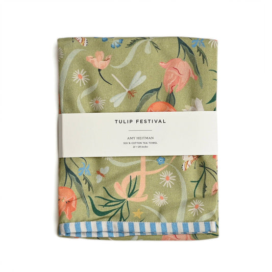 Tulip Festival Towel - Bella Boutique