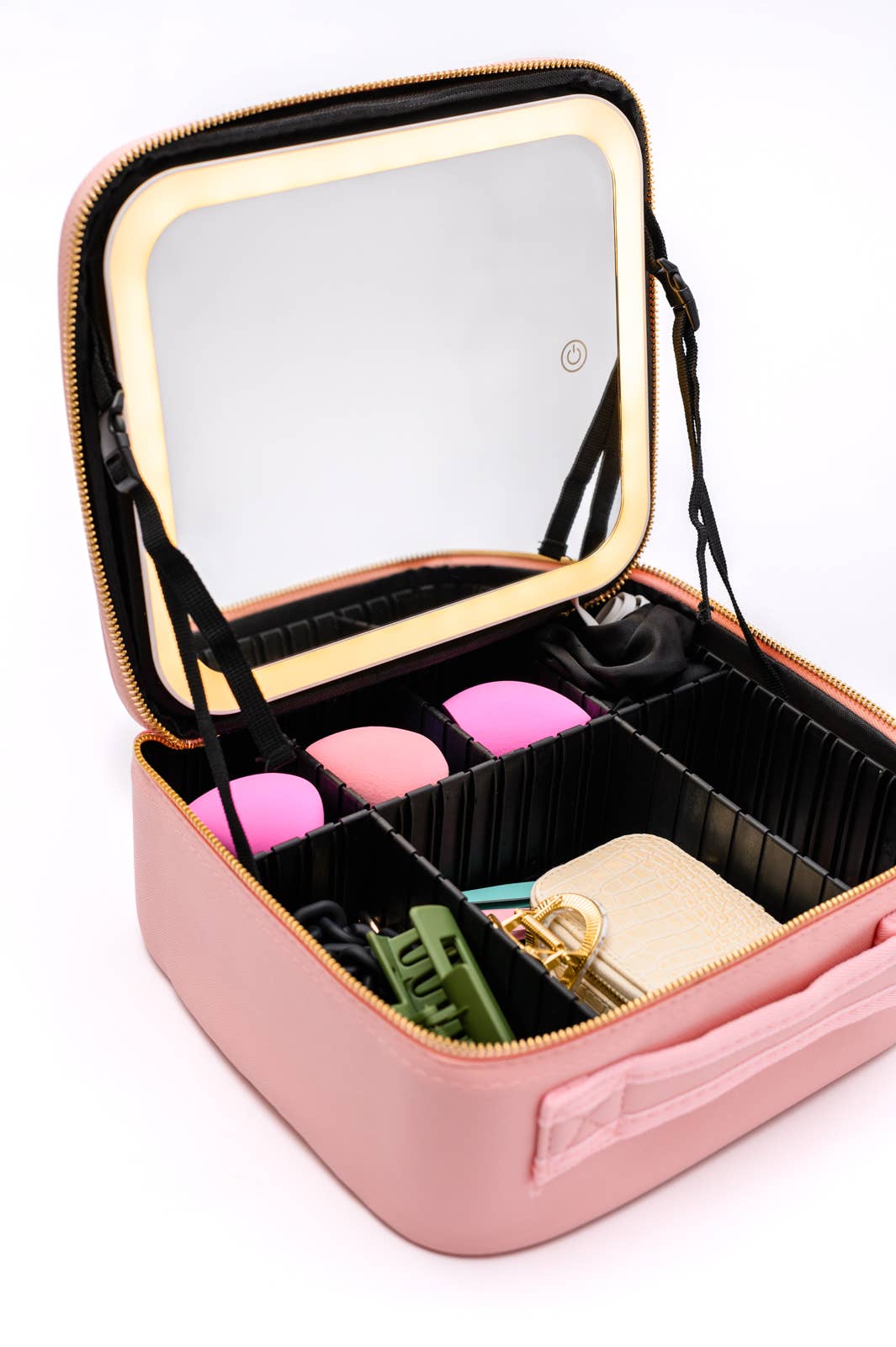 She's All That LED Makeup Case in Pink - Bella Boutique