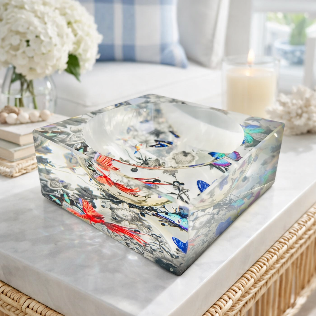 Acrylic Bowl, Aura Nature's Nest - Bella Boutique